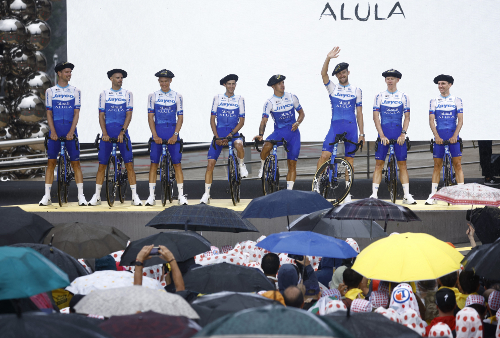 El equipo Jayco AlUla confirma su equipo para Tour de Francia 2023